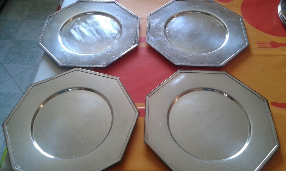 4 Plats argent�s 8 Auneau (28)