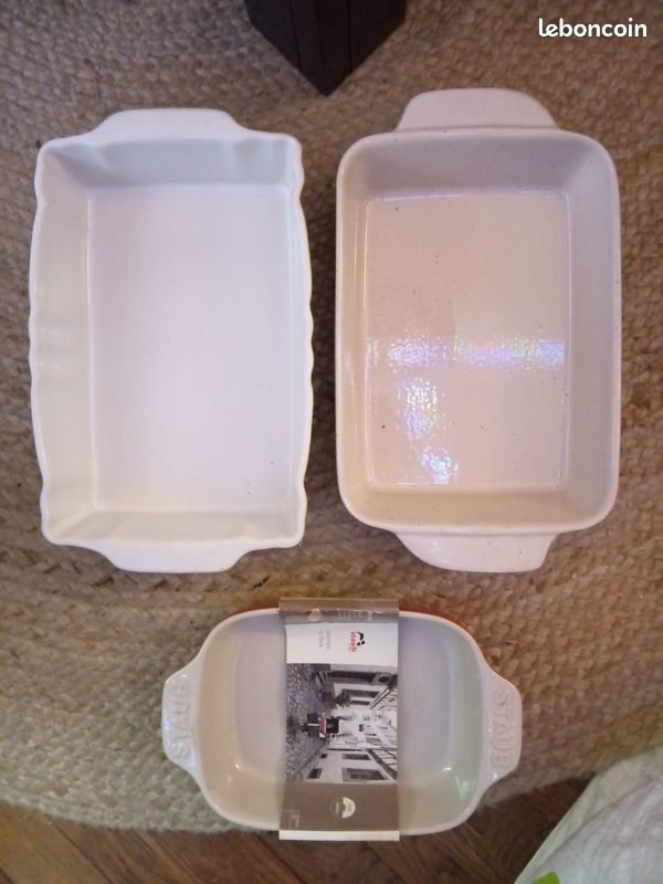 Lot 4 plats � gratin 25 Beauchamp (95)