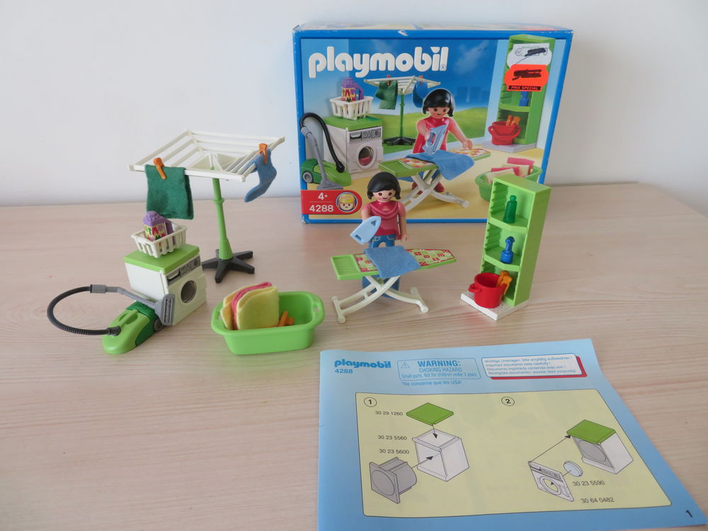 Playmobil 4288 repassage buanderie 100% complet Geobra jouet 35 Saint-Ambroix (30)