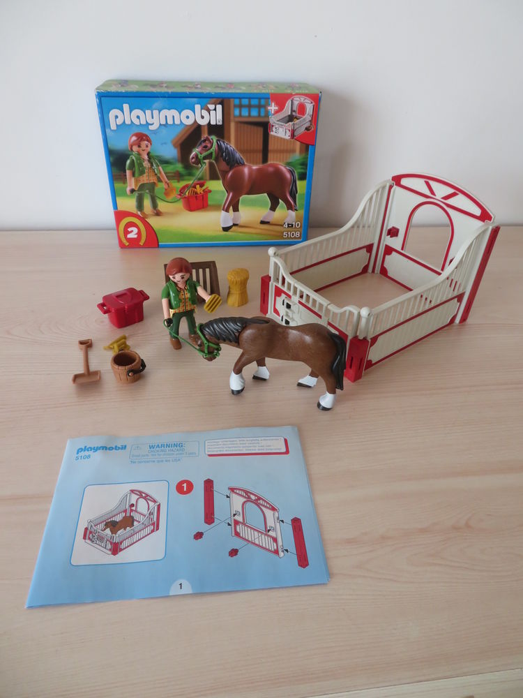 Playmobil 5108 �table 98% complet Geobra jouet toy figurine 15 Saint-Ambroix (30)