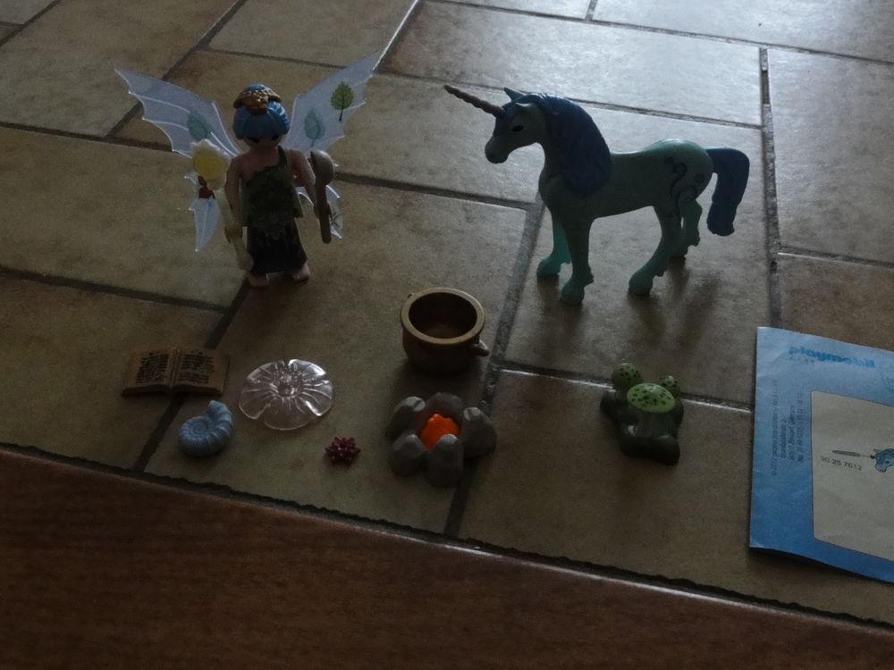  Playmobil 5441 Fairies F�e gu�risseuse avec licorne Bleuet. 9 B�gles (33)