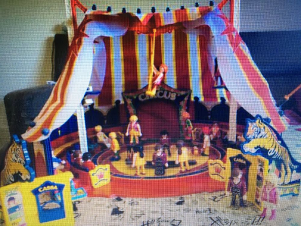 playmobil chapiteau et ces artistes 80 Strasbourg (67)
