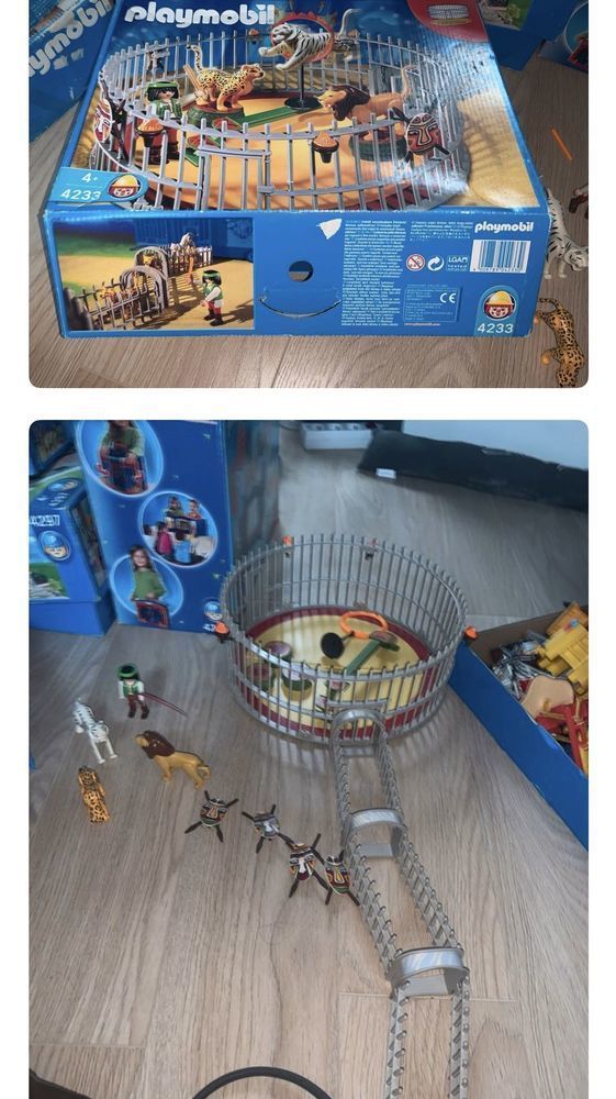 Lot de Playmobil  cirque et 3 bo�tes ferm�es 1900 vintage 250 Pierrelaye (95)