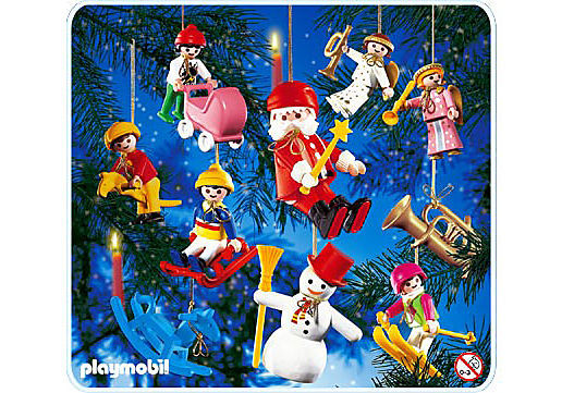 Playmobil 10 sujets de d�coration arbre de Noel 3943 26 Fontenay-sous-Bois (94)