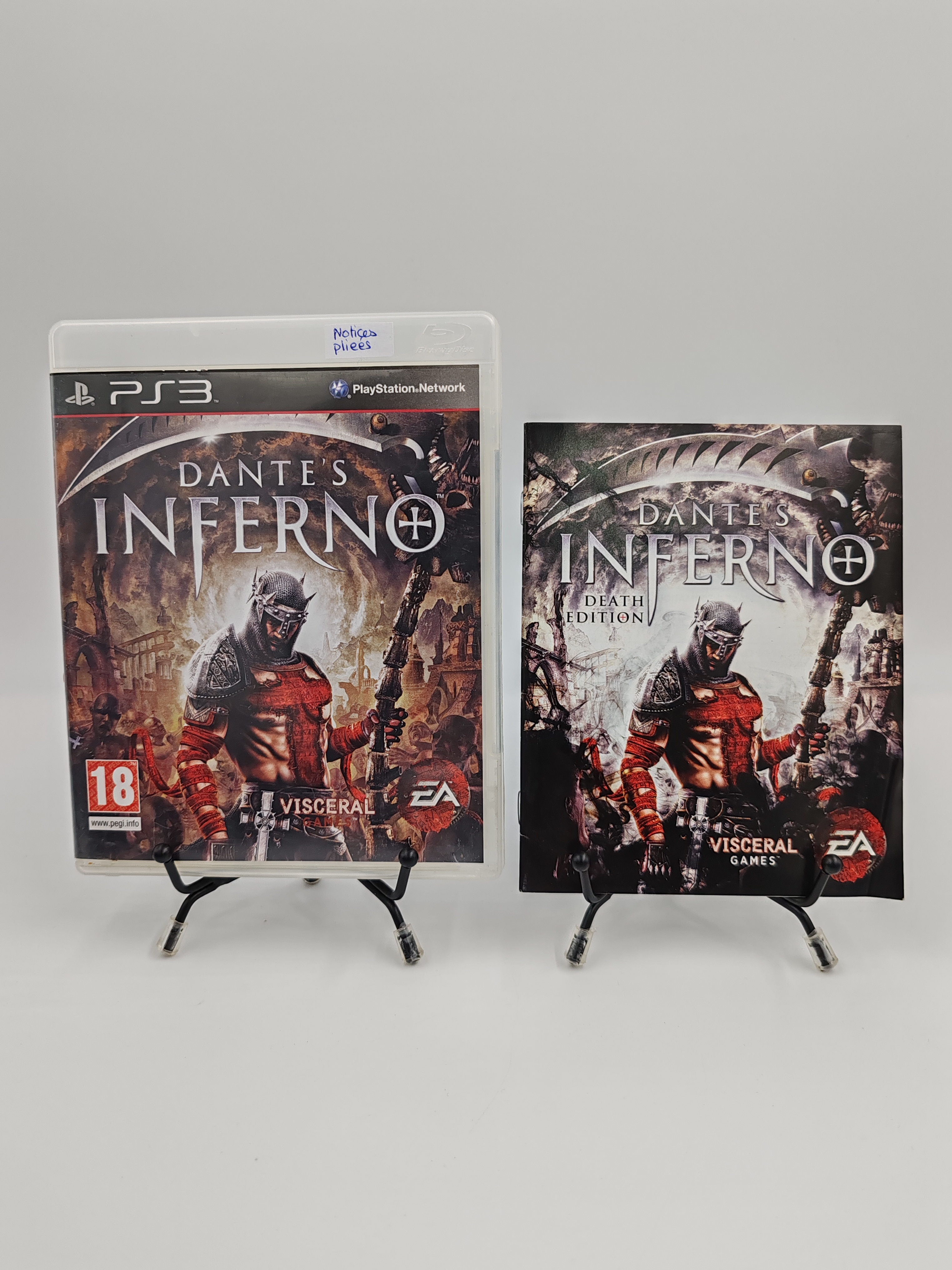 Jeu PS3 Playstation 3 Dante's Inferno en boite, complet 25 Vulbens (74)