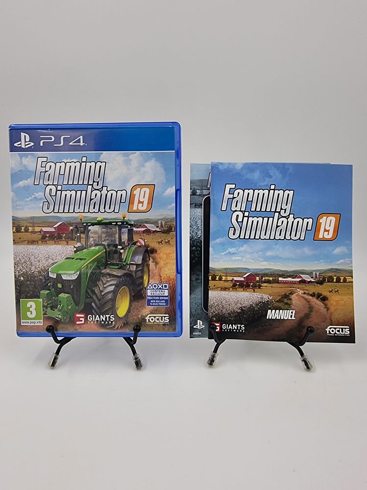 Jeu Playstation 4 Farming Simulator 19 en boite, complet 8 Vulbens (74)