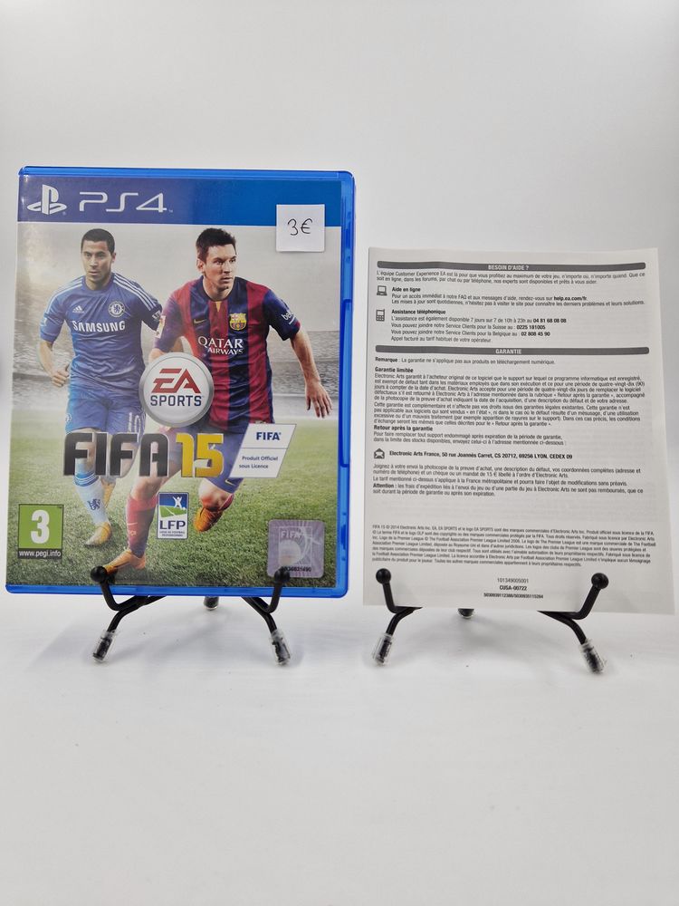 Jeu PS4 Playstation 4 Fifa 15 en boite, complet 1 Vulbens (74)