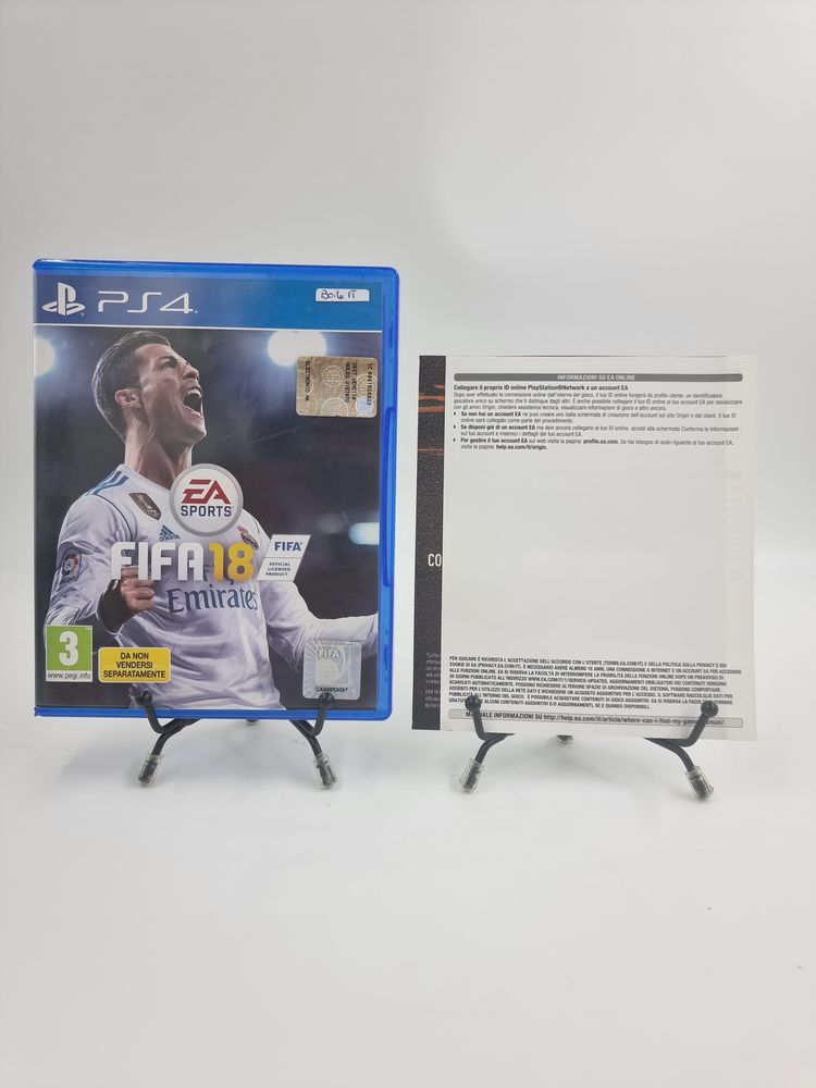 Jeu Playstation 4 Fifa 18 en boite, sans notices (boite IT) 1 Vulbens (74)
