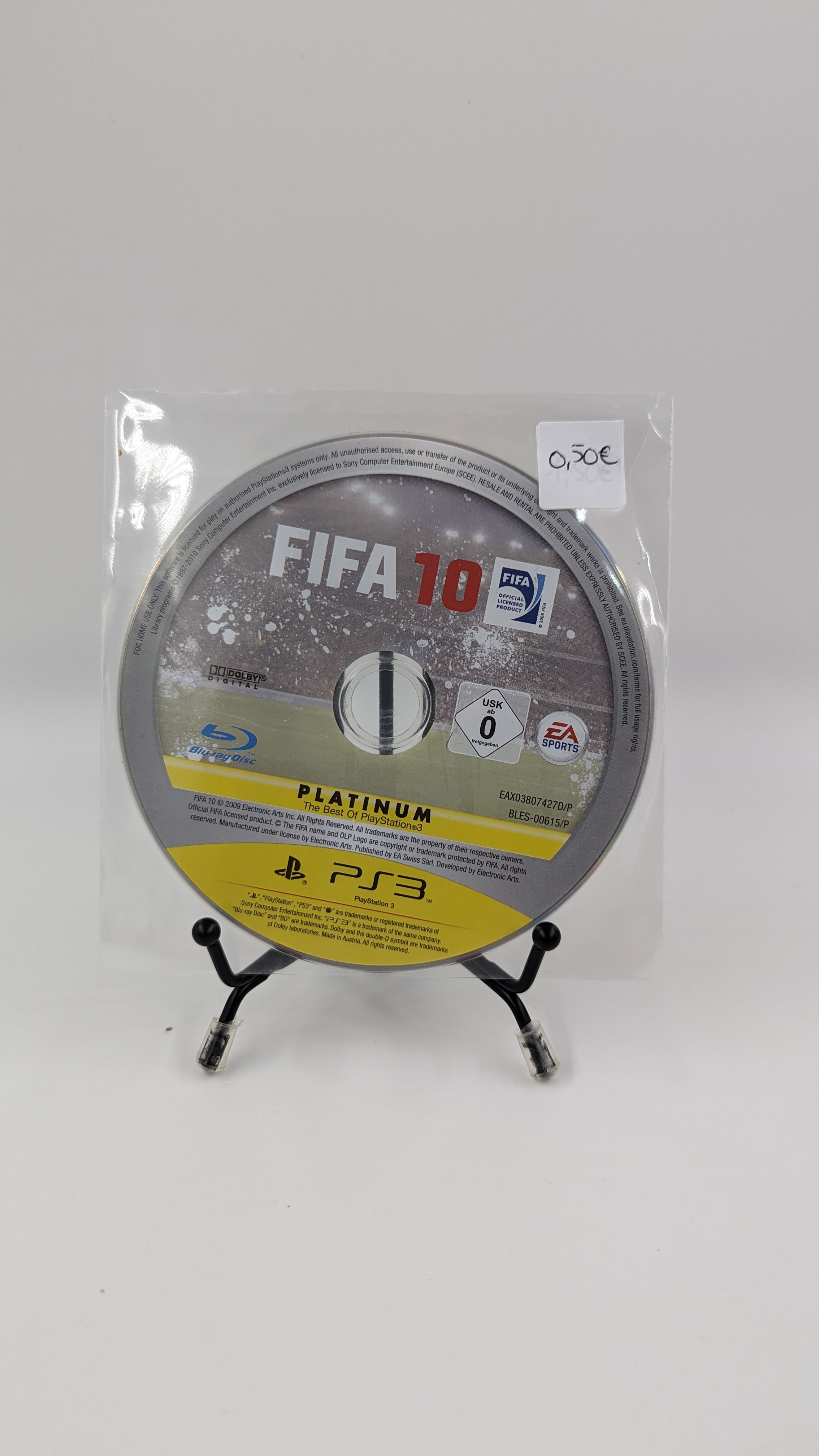 Jeu PS3 Playstation 3 Fifa 10 Platinum en loose 0 Vulbens (74)