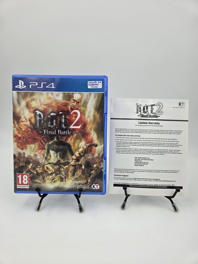 Jeu Playstation 4 A.O.T 2 : Final Battle (Attack on Titan) 70 Vulbens (74)