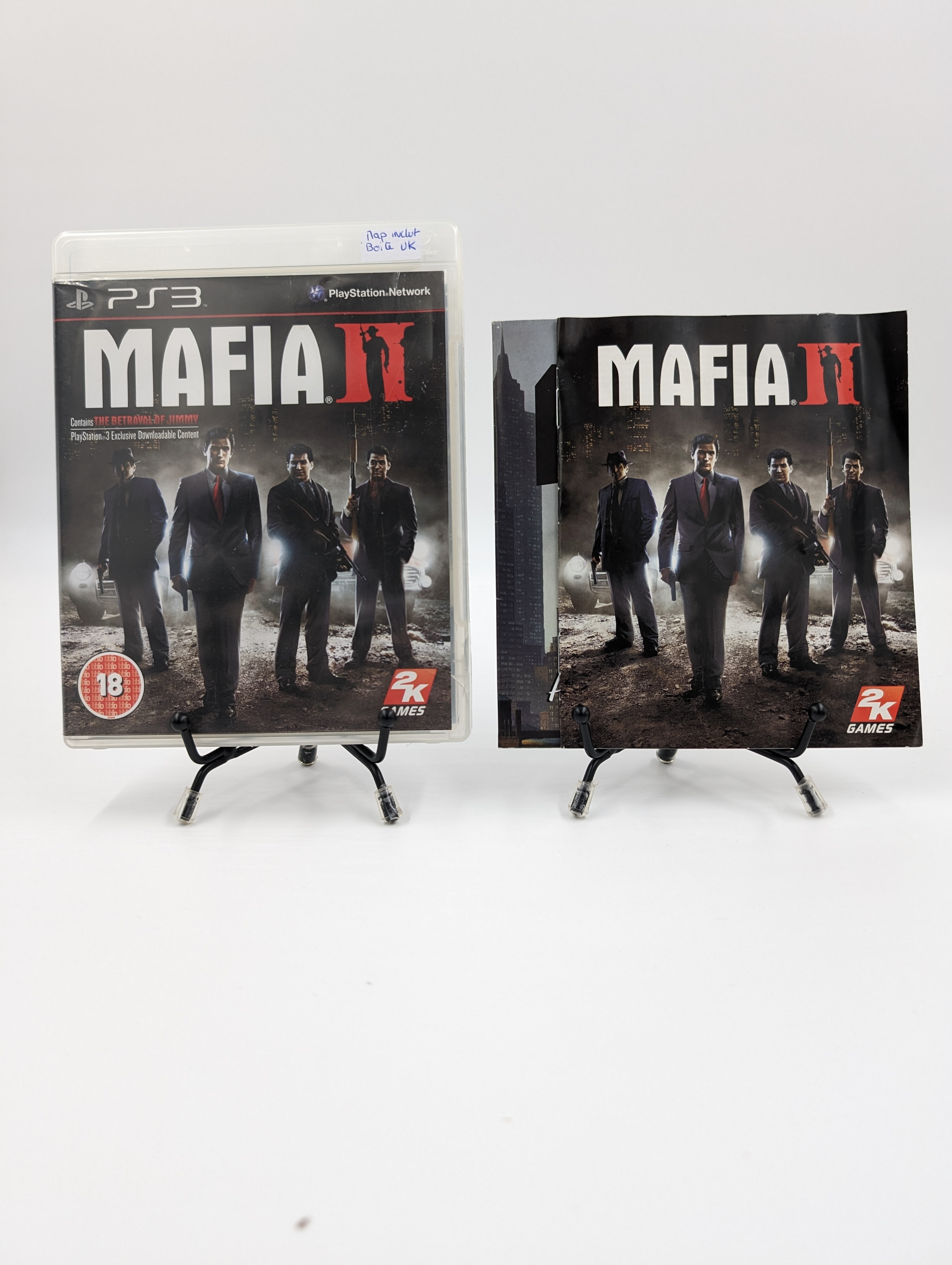 Jeu PS3 Playstation 3 Mafia II (2) en boite, complet + Map 5 Vulbens (74)