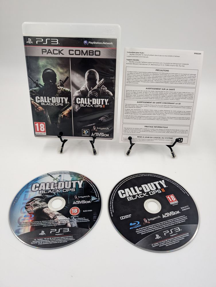 Jeu Playstation 3 Pack Combo Call of Duty Black Ops 1 et 2 32 Vulbens (74)