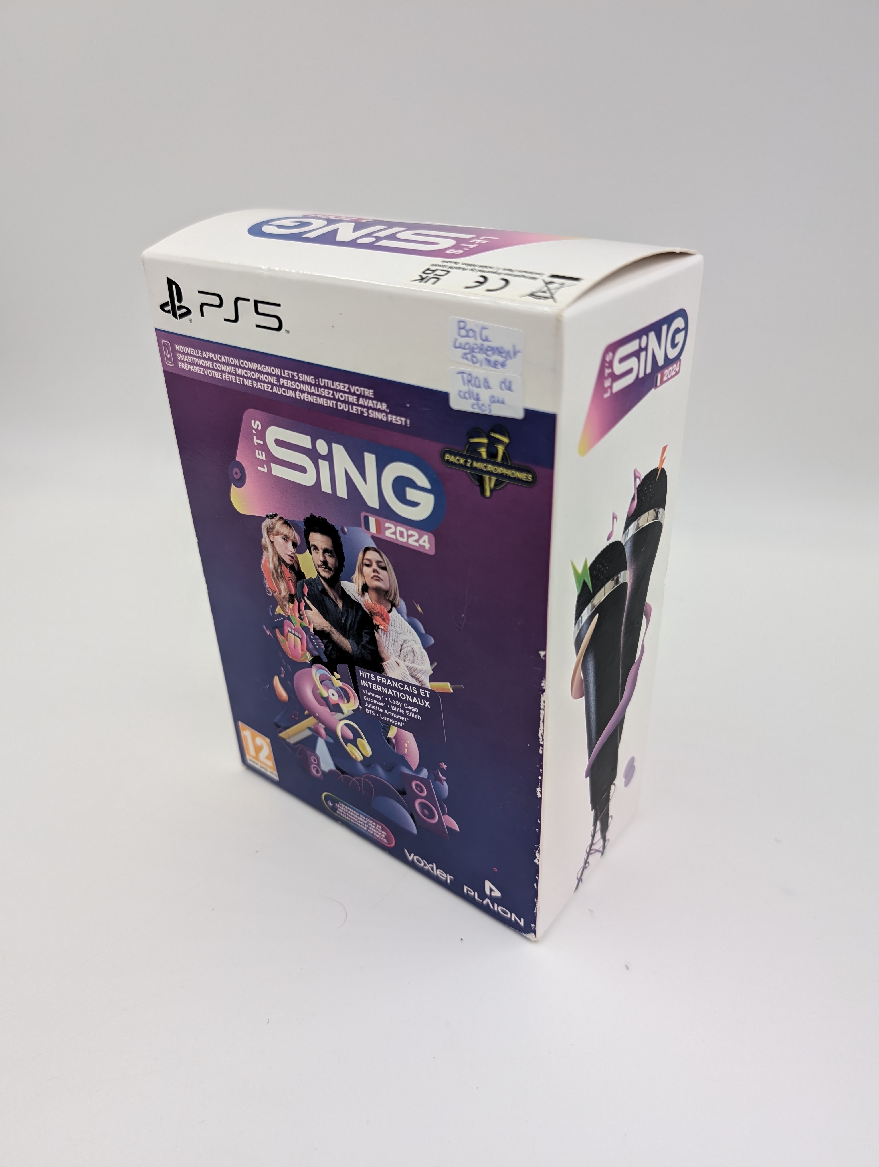 Jeu Playstation 5 Pack Let's Sing 2024 + 2 micros neufs 60 Vulbens (74)