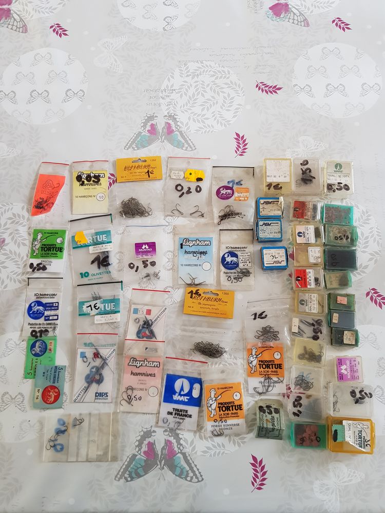 Lot plombs hame�ons peche 0 Rethel (08)