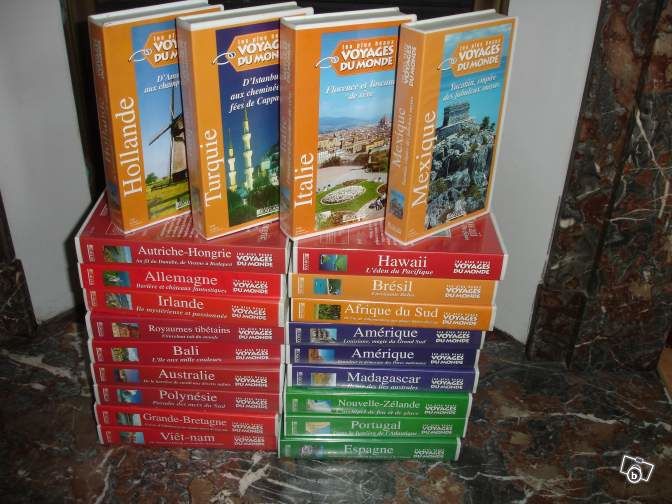 VHS  les plus beaux voyages du monde  130 Clermont-Ferrand (63)