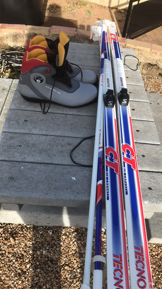 Ski plus chaussures 120 La Chapelle-Saint-Ursin (18)