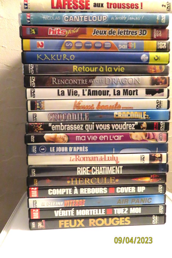 Lot de plus de 20 DVD divers, neufs ou tout comme !! 6 Fleury (11)