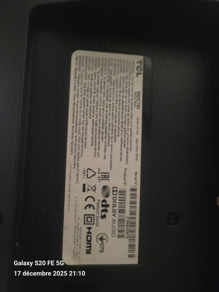 tv tcl plus table 200 Ury (77)