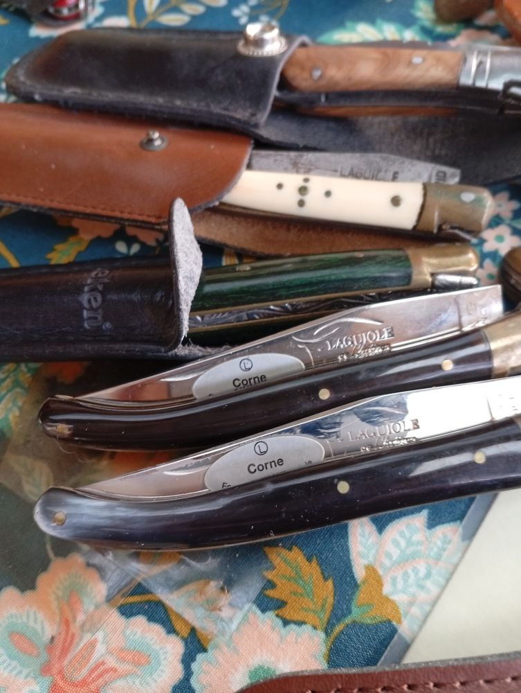 Plusieurs couteaux laguiole antiquit�s et neuf 1000 Collonges-sous-Sal�ve (74)