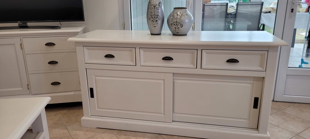 Plusieurs meubles blancs massifs 1 Pourri�res (83)