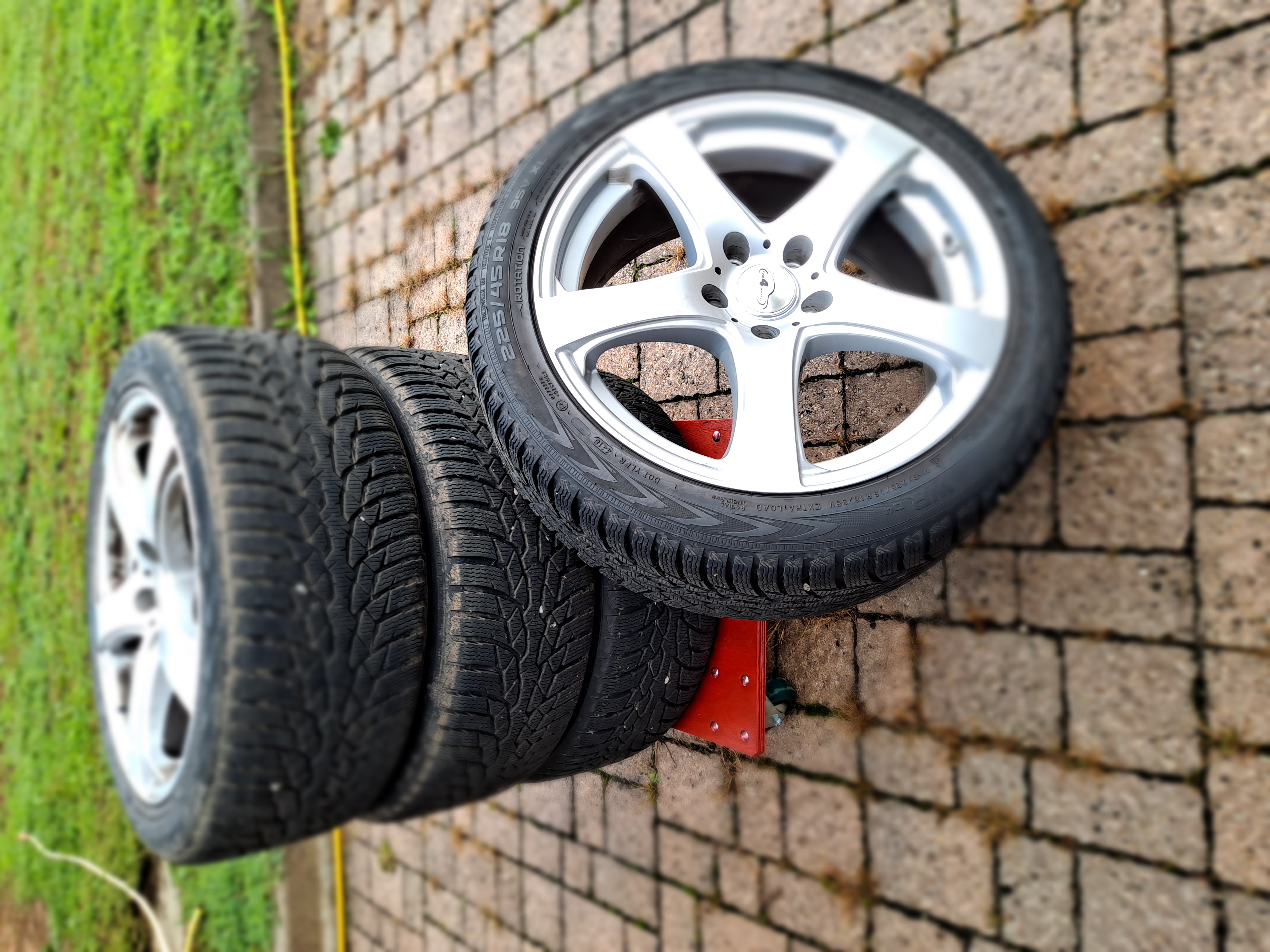 Lot de 4 pneus d'hiver avec jantes 0 Chanas (38)