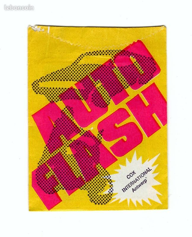 Pochette Auto flash - scell�e - Cox International - 1972 4 Argenteuil (95)