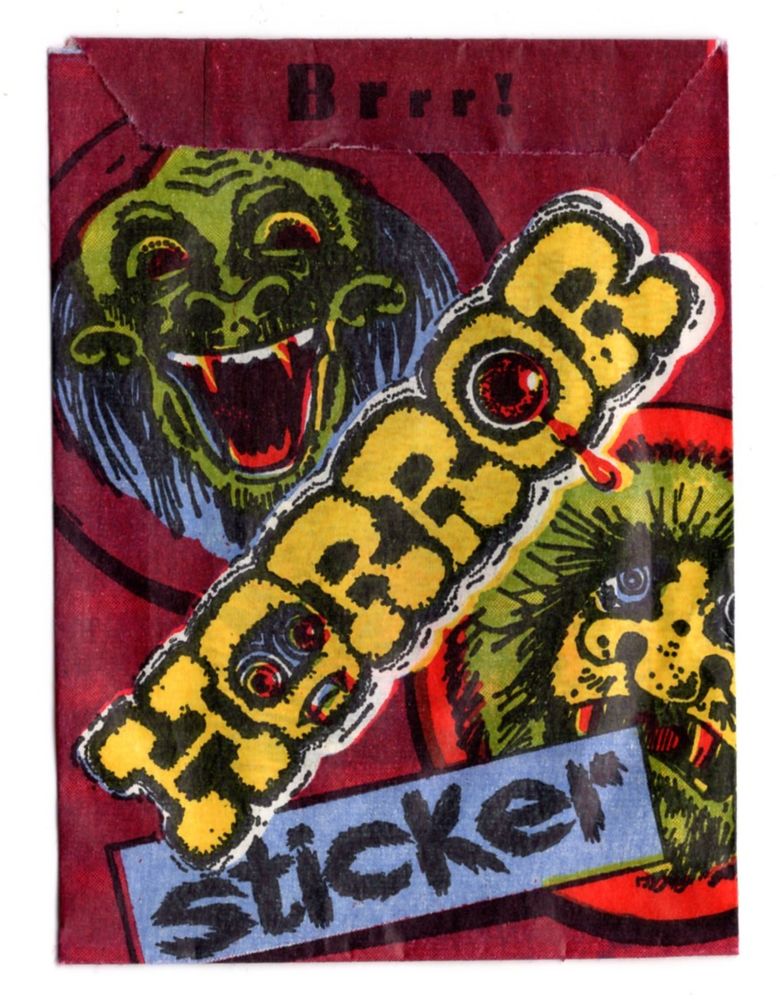 Pochette HORROR STICKER neuve - NO PANINI 3 Argenteuil (95)