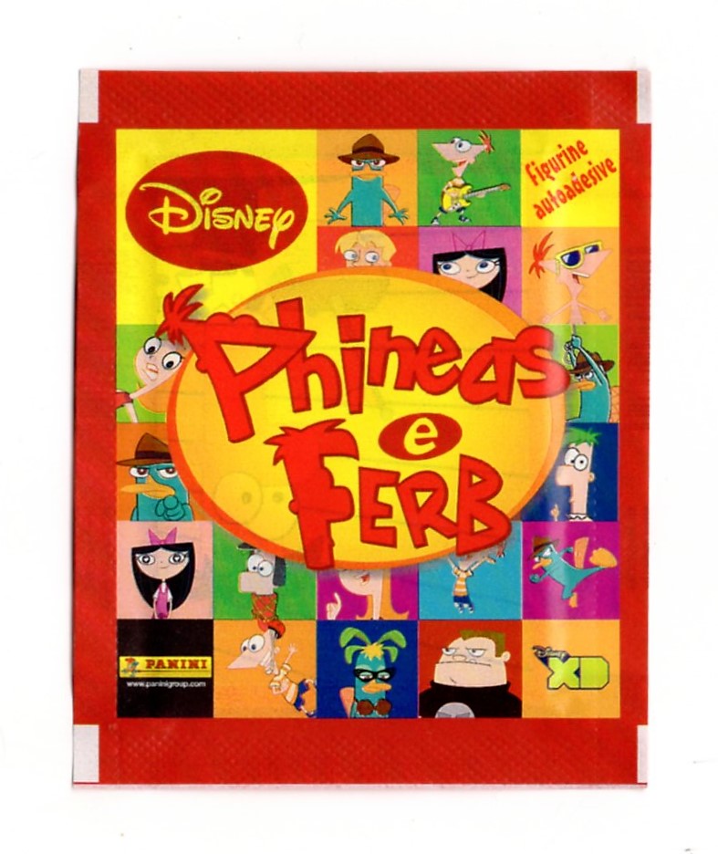Pochette Phineas et Ferb - Panini - Disney - 2011 2 Argenteuil (95)