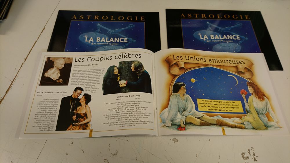 Lot de Pochettes Horoscope 2 Monts�ret (11)