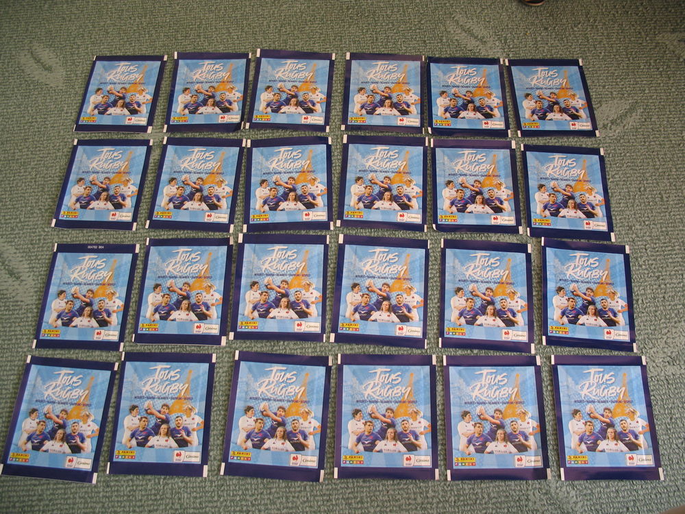24 pochettes panini  tous rugby  2023 12 Antony (92)