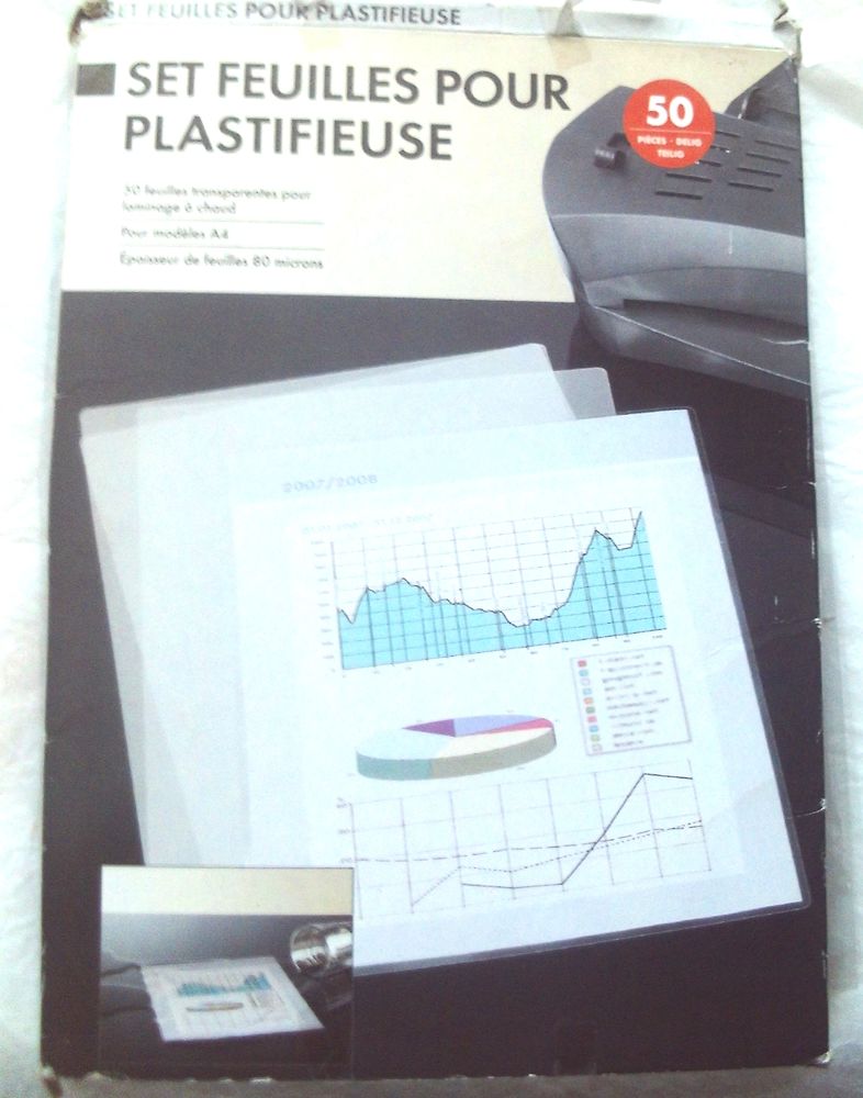 Pochettes de plastification A4 12 Villeurbanne (69)