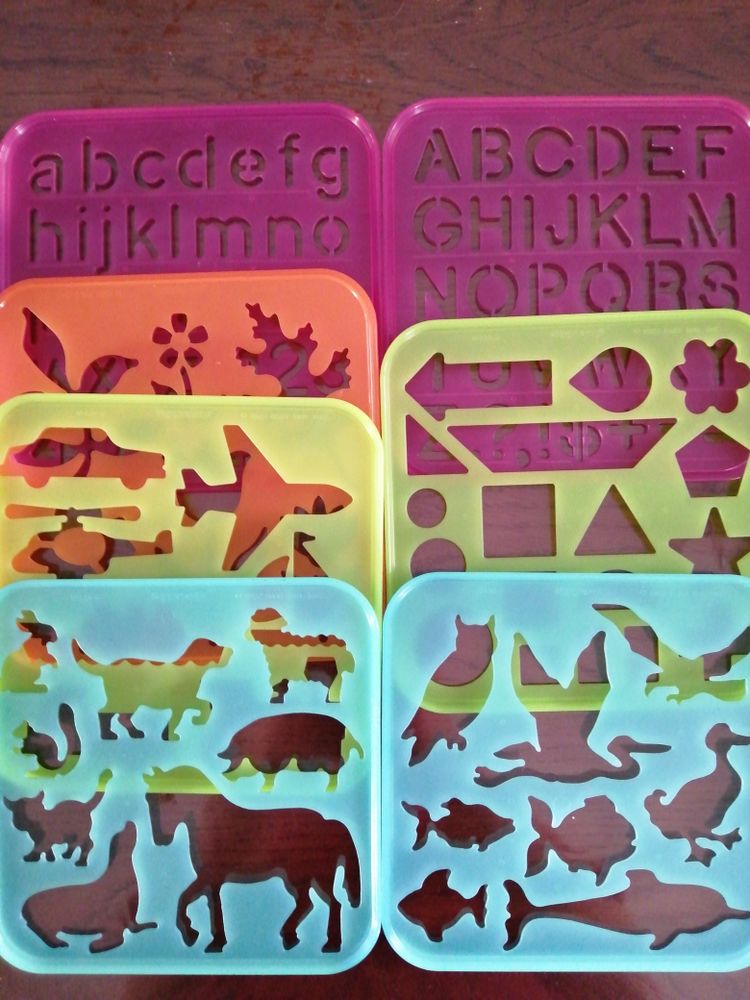 Pochoirs � dessins 3 Auchy-les-Mines (62)