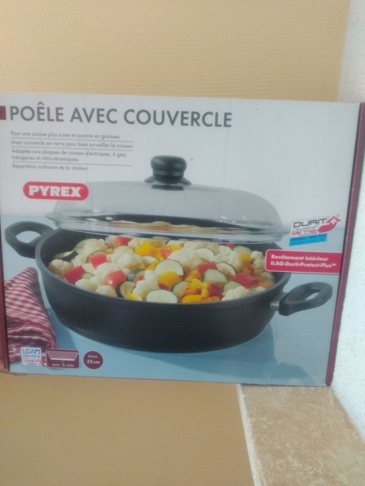 Po�le � Gaz avec Couvercle 32 cm 20 Ifs (14)