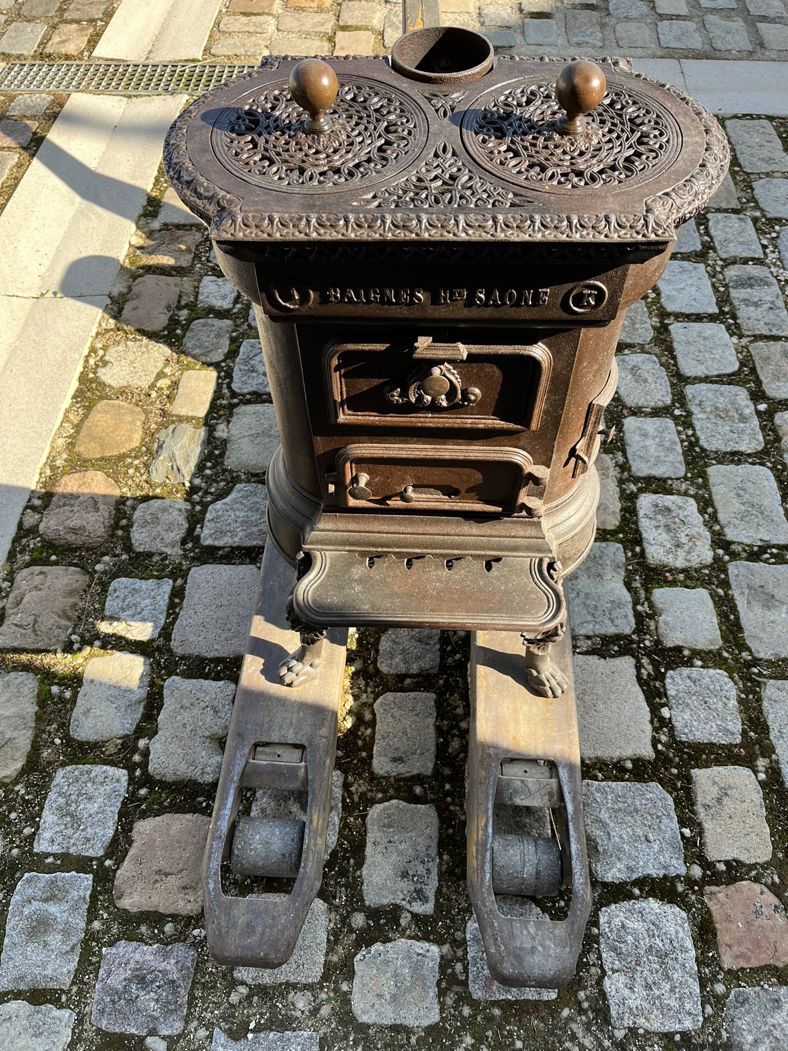 Po�le Bois Charbon 60 Bouranton (10)