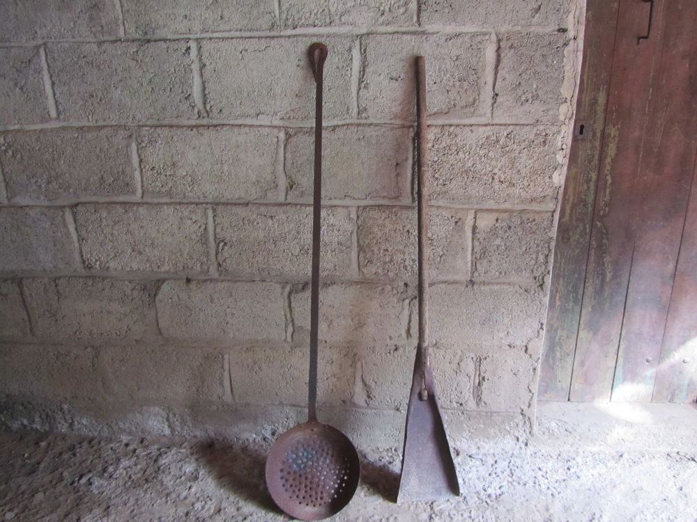 Po�le ch�taigne + ramasse braise et cendre 40 Al�s (30)