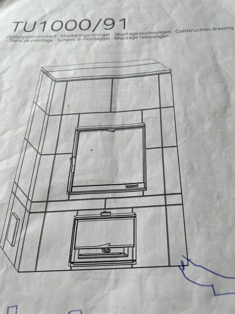 Poele de masse TULIKIVI � bois en pierre ollaire 5000 Cessey (25)