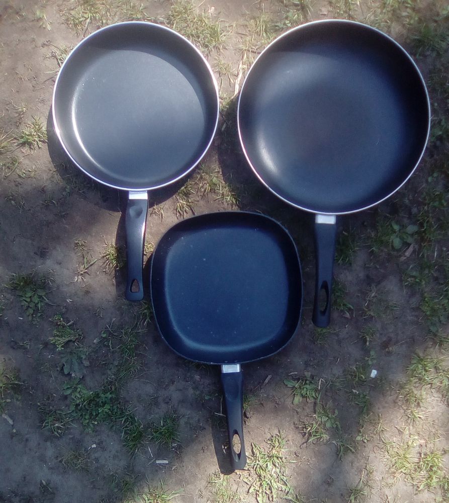 3 poeles en aluminum 15 Beauchamp (95)