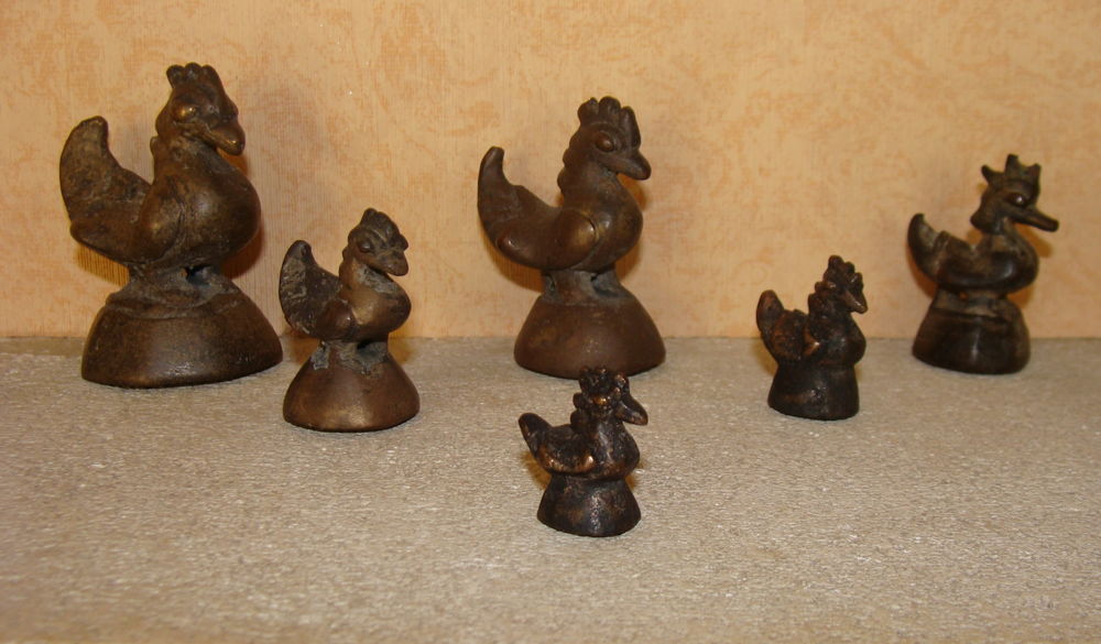 Poids � opium XIX�me de Birmanie 260 Antony (92)