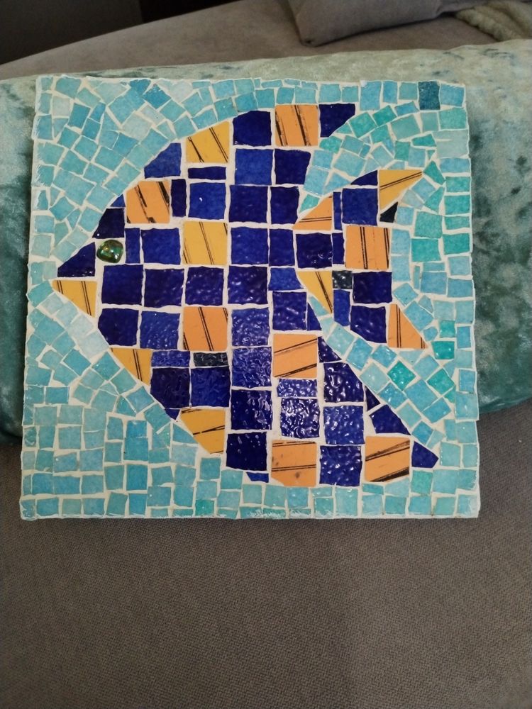 poisson mosa�que de Briare 10 Compi�gne (60)