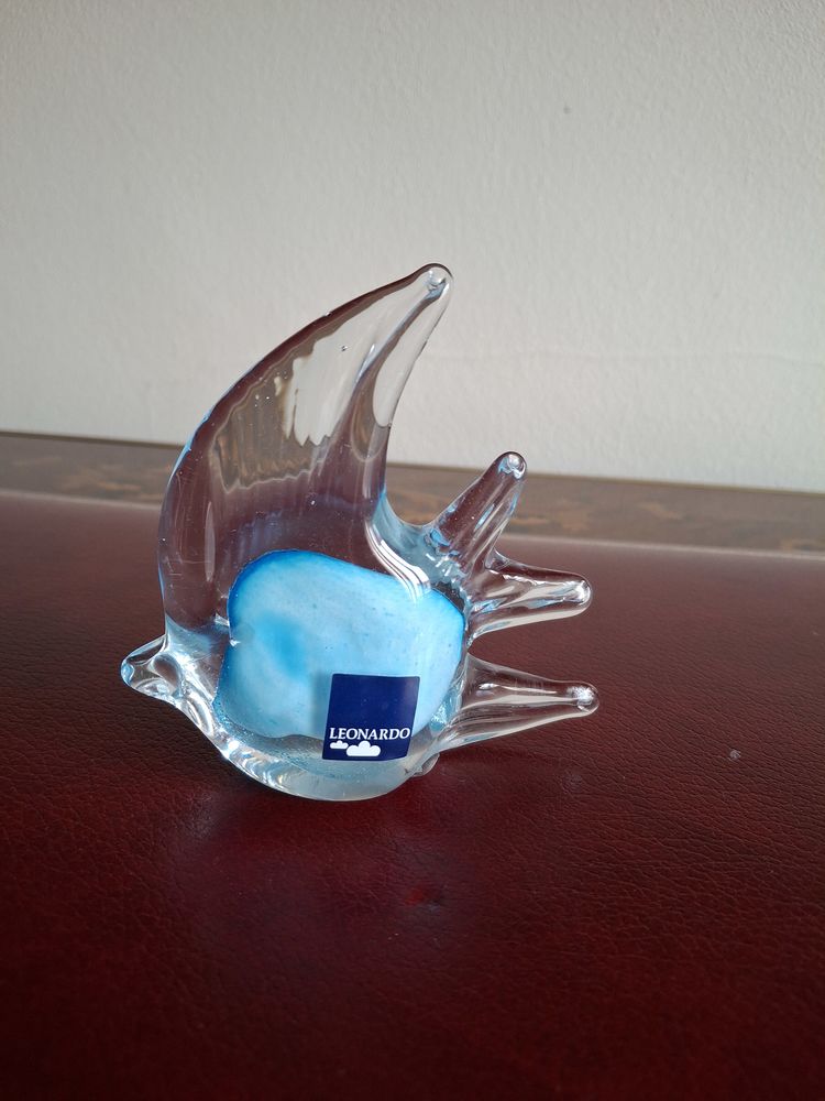 Poisson en verre souffl� Leonardo 25 Vichy (03)