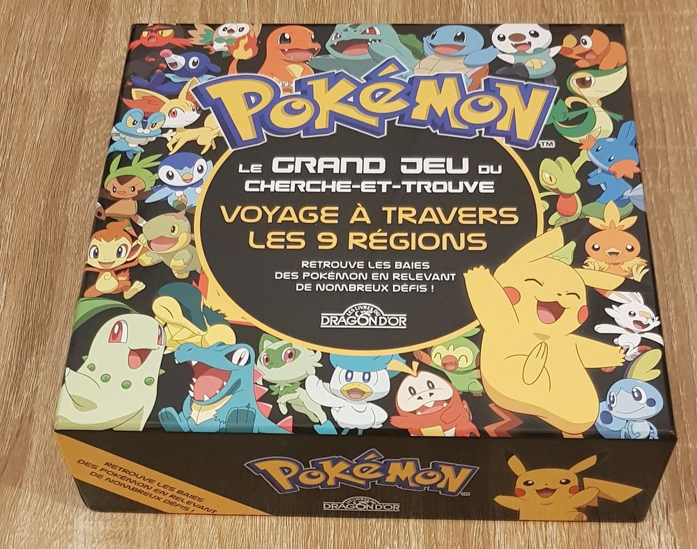POKEMON - Le grand jeu du cherche-et-trouve Voyage � travers 10 Bazoches-l�s-Bray (77)