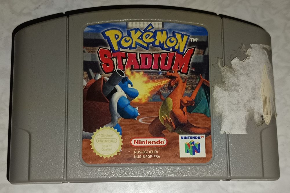 Pok�mon Stadium - Nintendo 64 N64 - Cartouche Seule - PAL EU 60 Courbevoie (92)