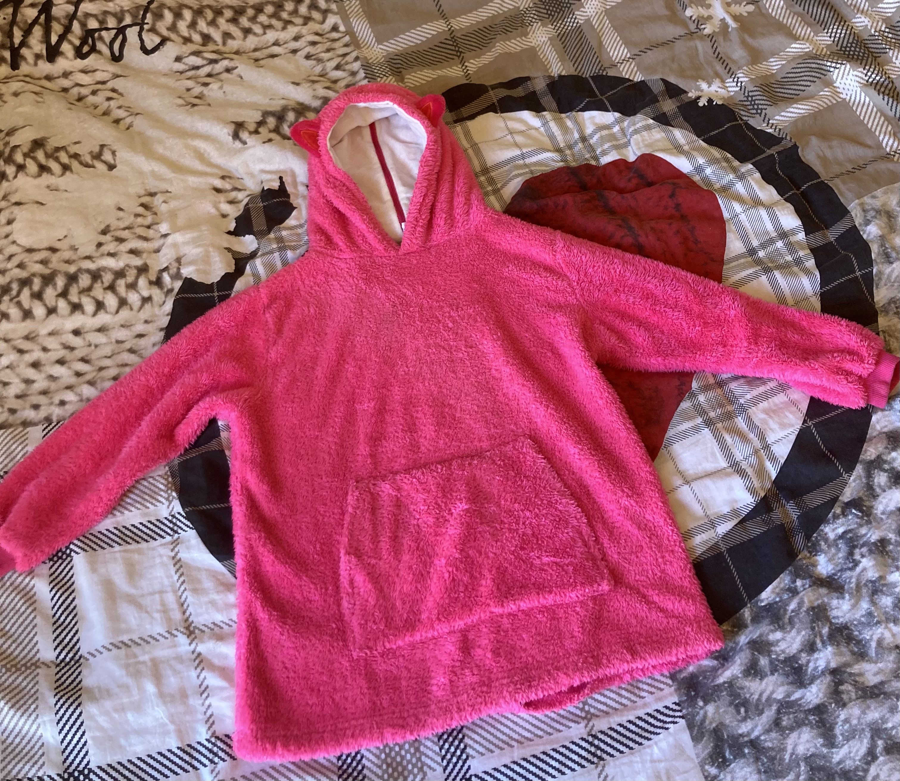 Polaire d�guisement rose chat xs carnaval Halloween anniv 12 Nice (06)