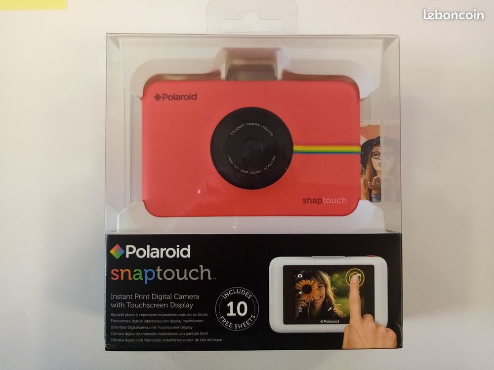 Polaroid num�rique instantan� SnapTouch Rouge 0 Villiers-Saint-Fr�deric (78)