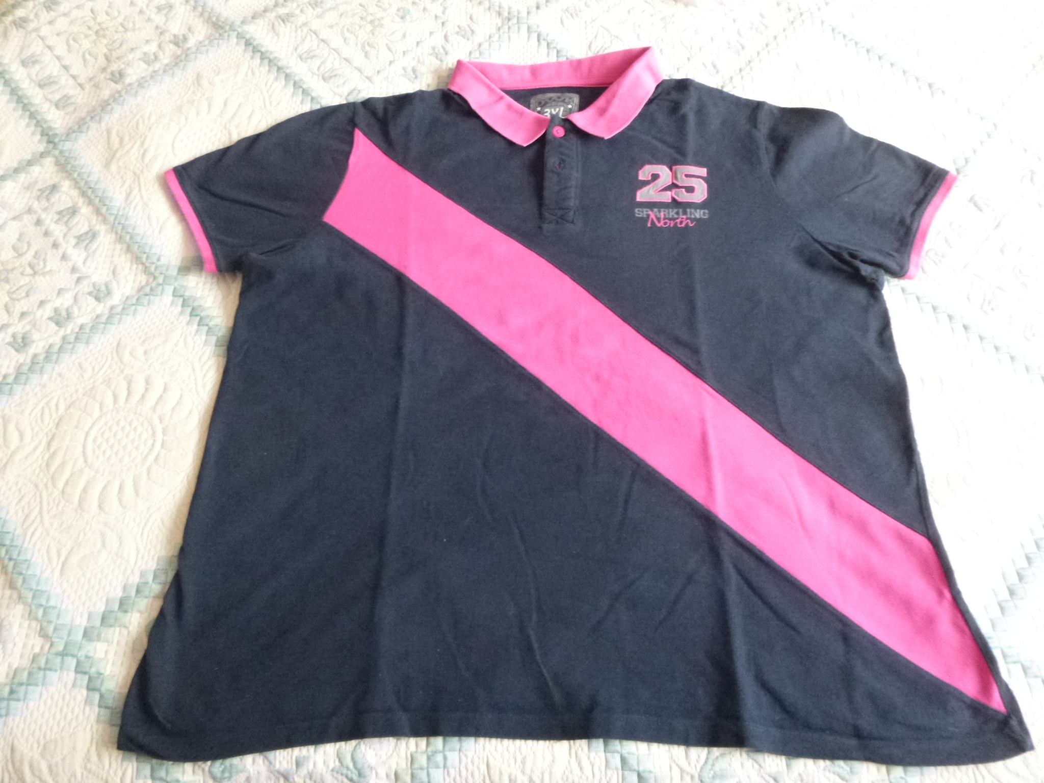 POLO HOMME DWK Marine et Rose TBE 3XL 5 Notre-Dame-de-Bondeville (76)