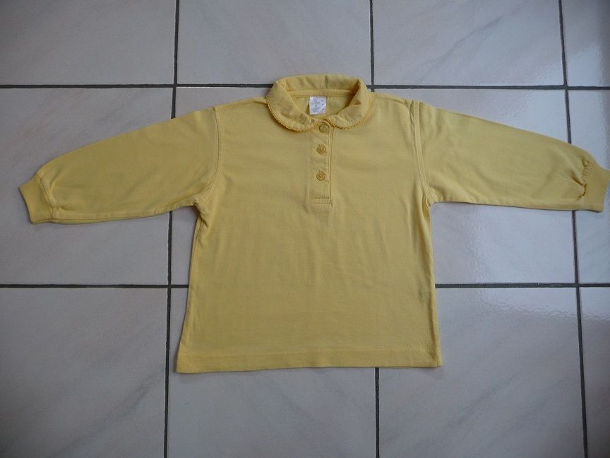 Polo jaune manches longues taille 4 ans 6 Celles-sur-Belle (79)