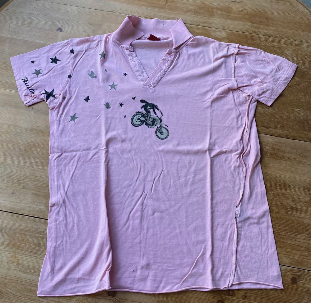 Polo Kulte Taille M rose moto 10 Paris 20 (75)
