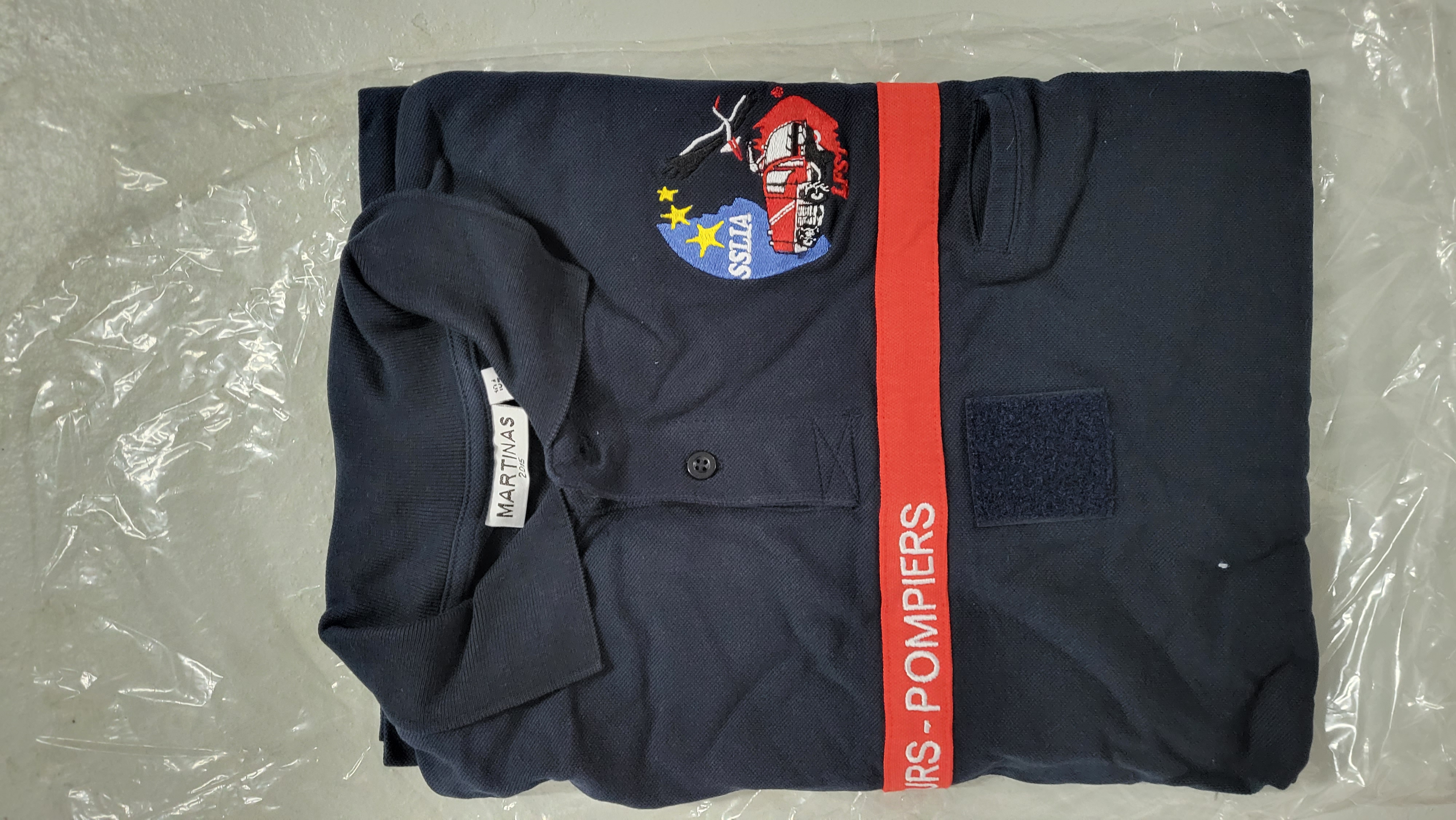 Polo manche longue pompier 17 Petreto-Bicchisano (20)