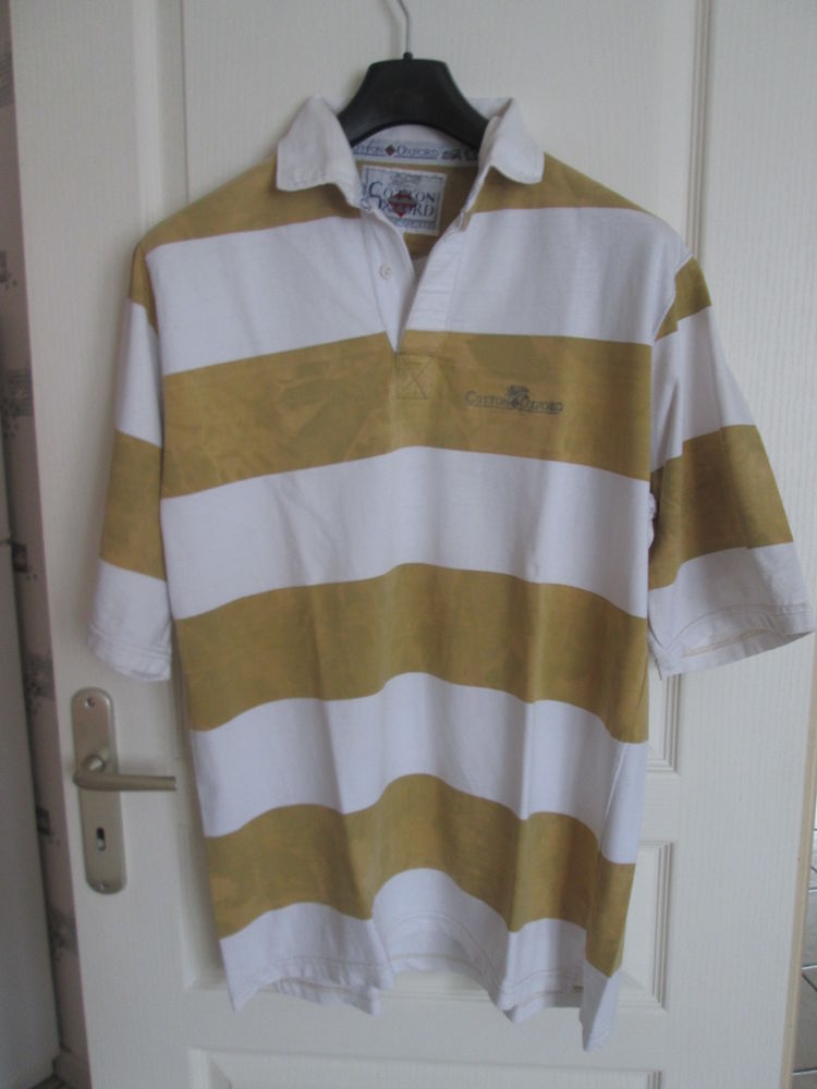 Polo rugby manches courtes homme Cotton Oxford taille L/XL 9 Chauriat (63)