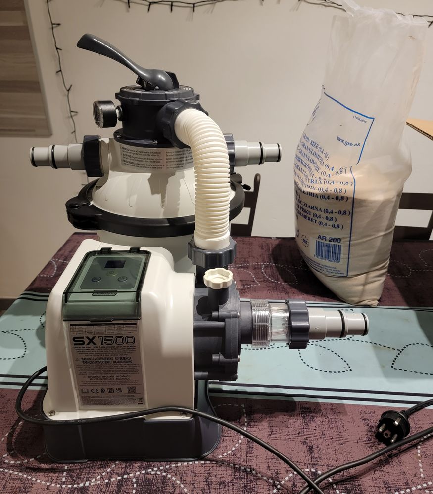 Pompe de filtration � sable INTEX SX1500 Krystal Clear 100 M�rs-Erign� (49)